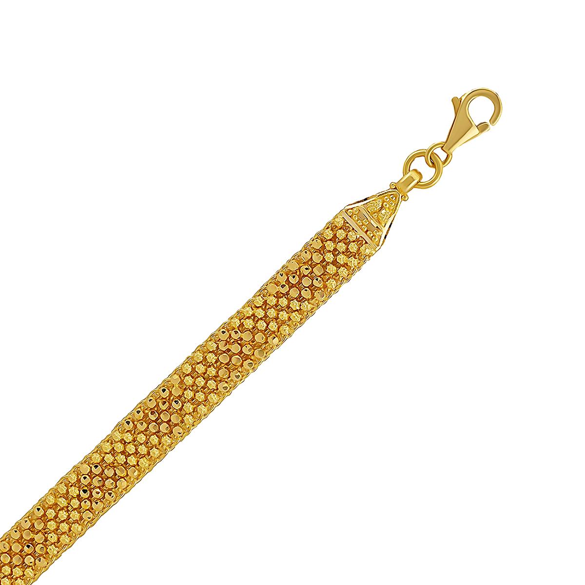 Flat Beaded Bracelet
