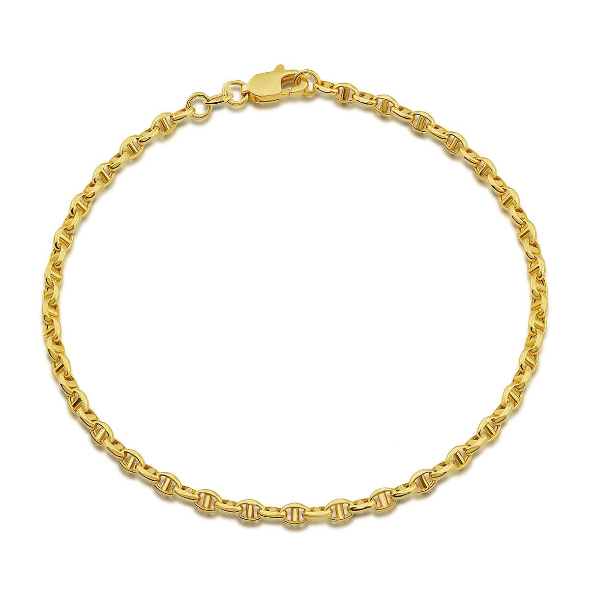 Thin Anchor Link Bracelet Image