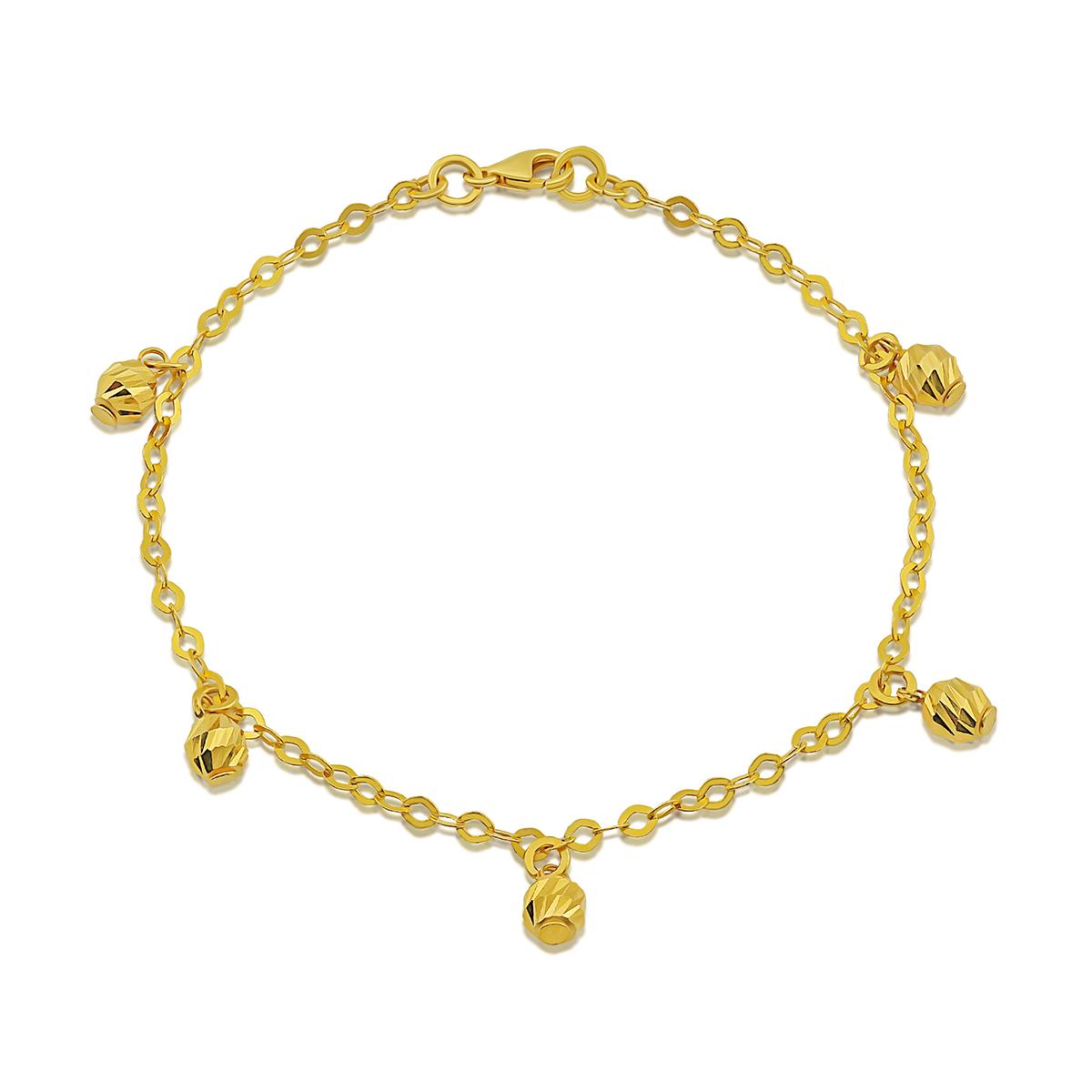 Oval Linked Charm Bracelet Image