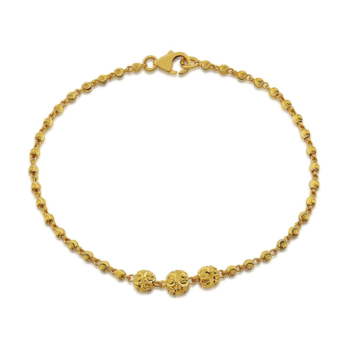 Diamond Cut Ball Bracelet Image