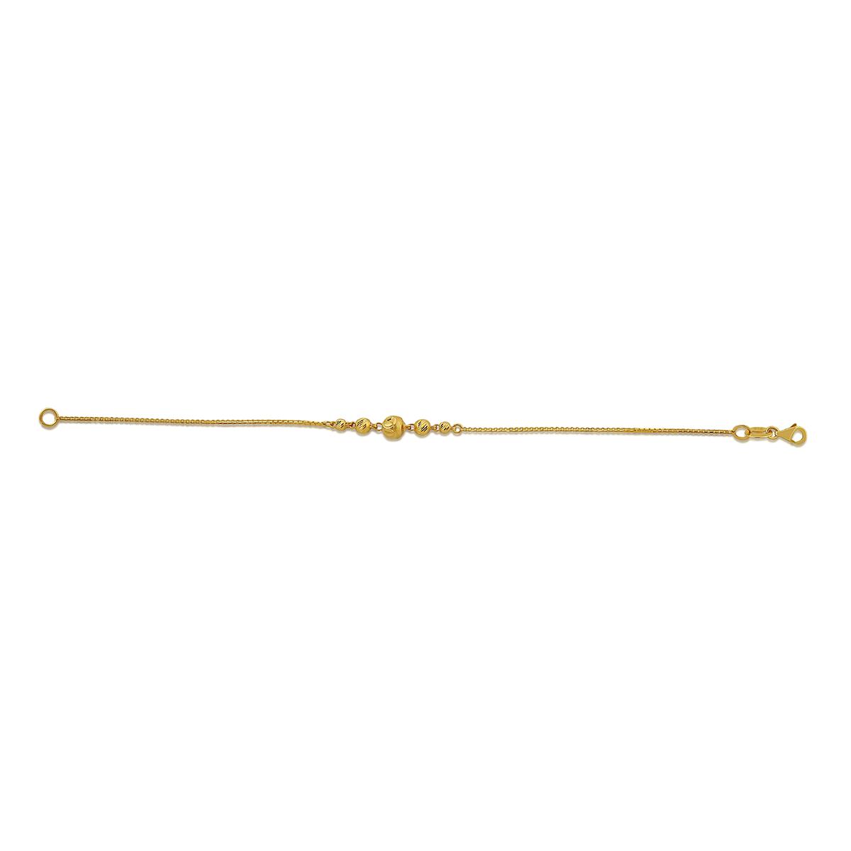 Box Chain Ball Bracelet