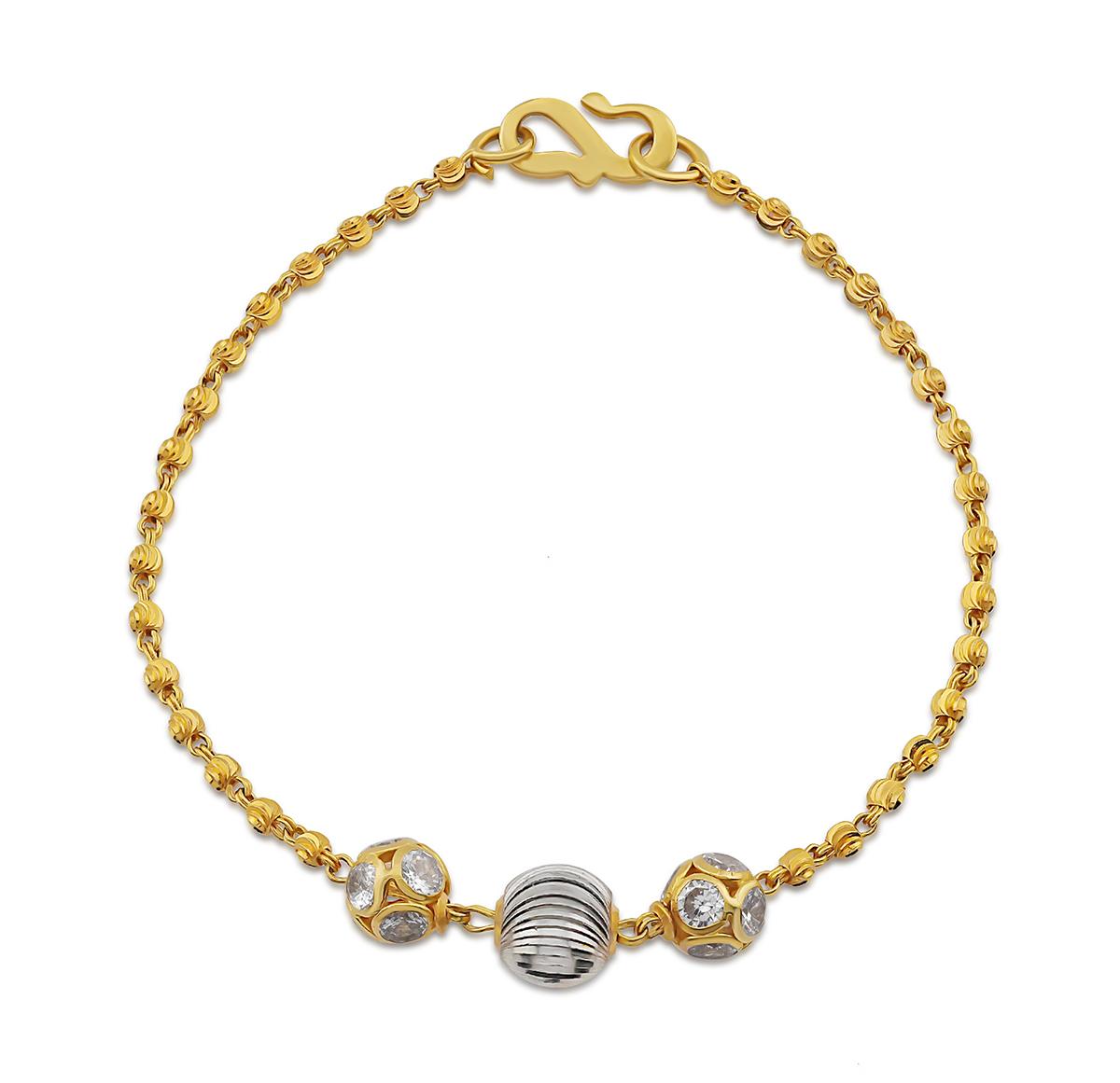 Rhodium Ball Bracelet Image