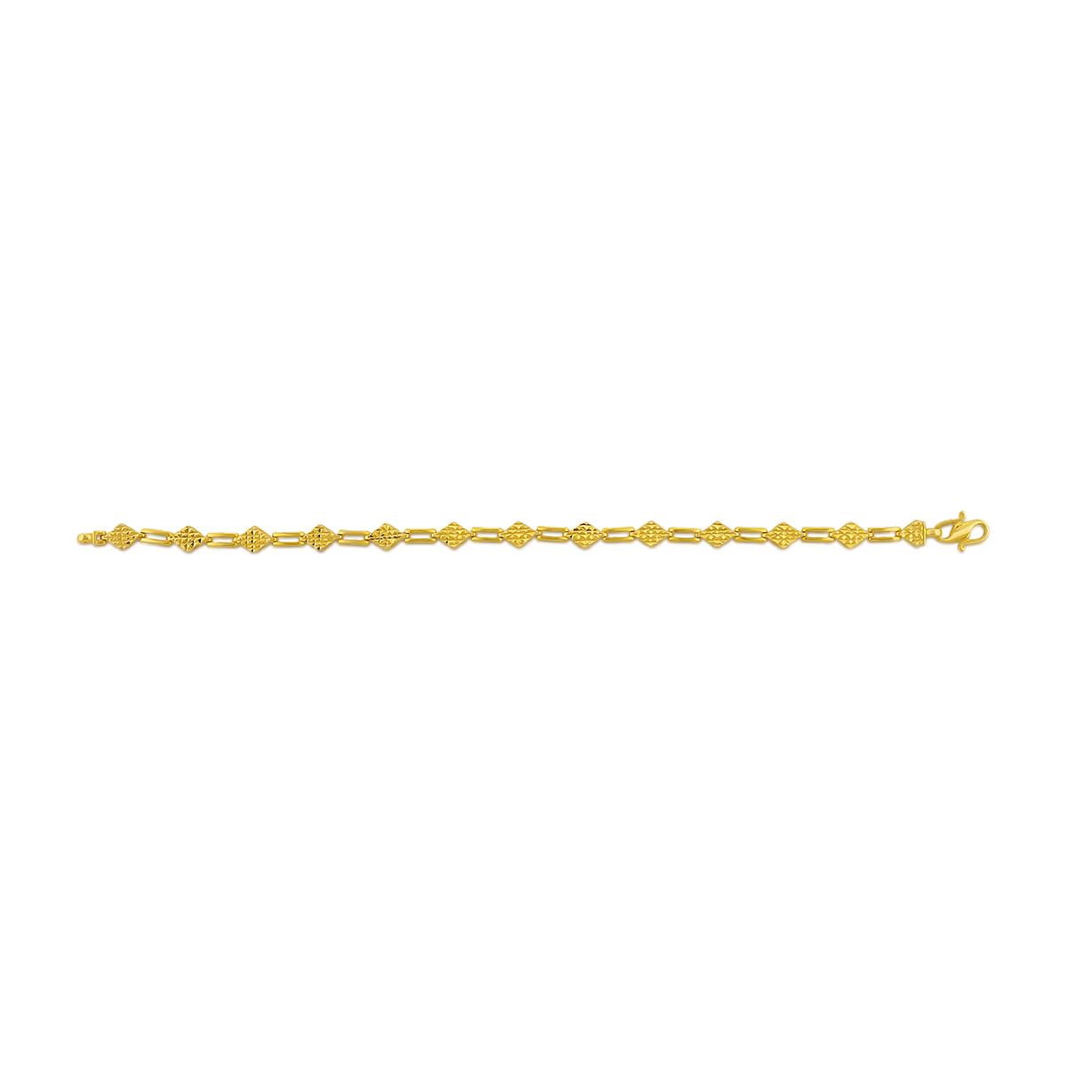 Block Link Bracelet