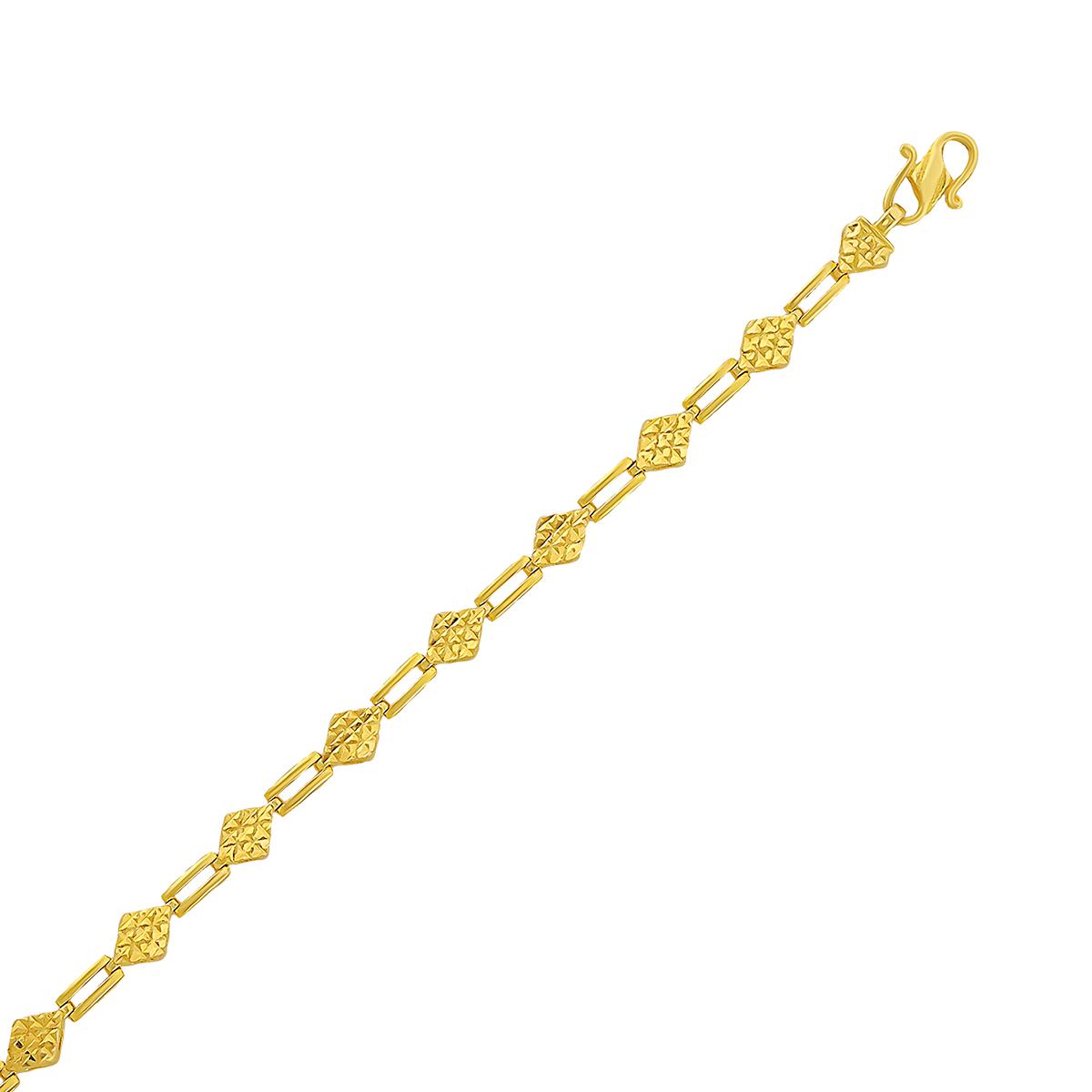 Block Link Bracelet