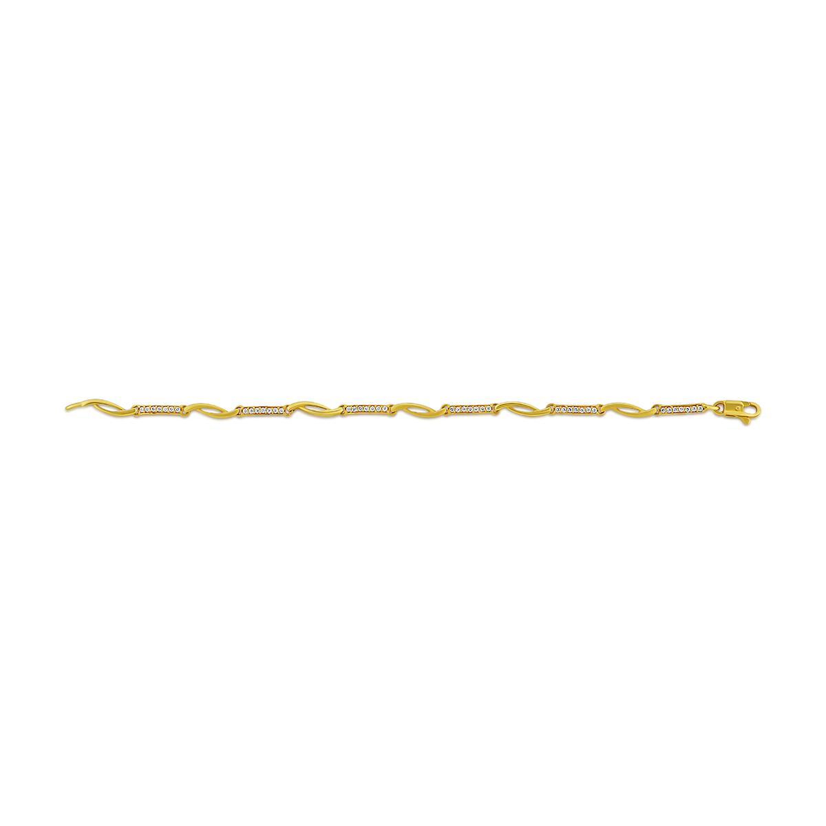 Wave Link Bracelet
