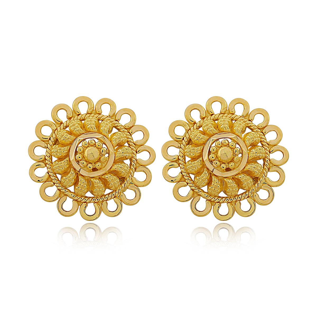 Sunflower Stud Earrings Image