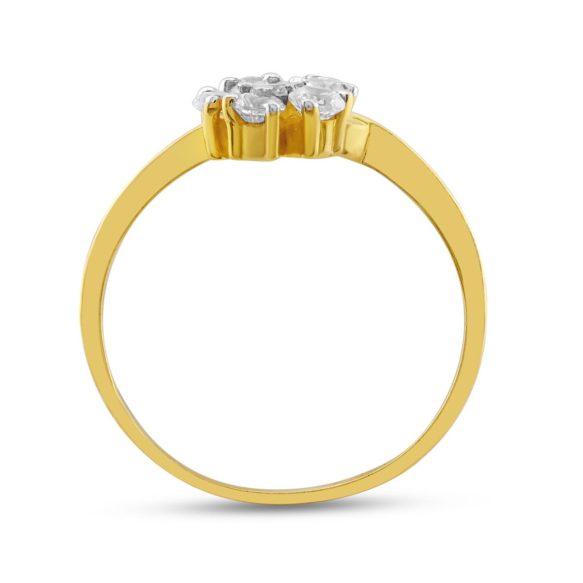 Flower Stone Ring