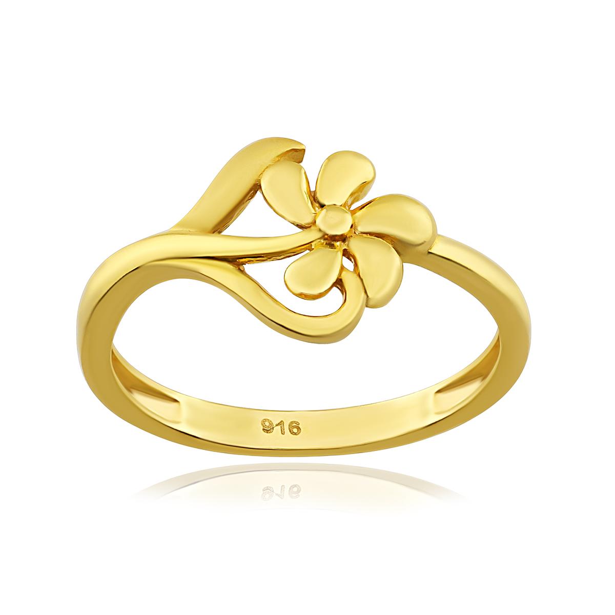 Half Flower Ring Image