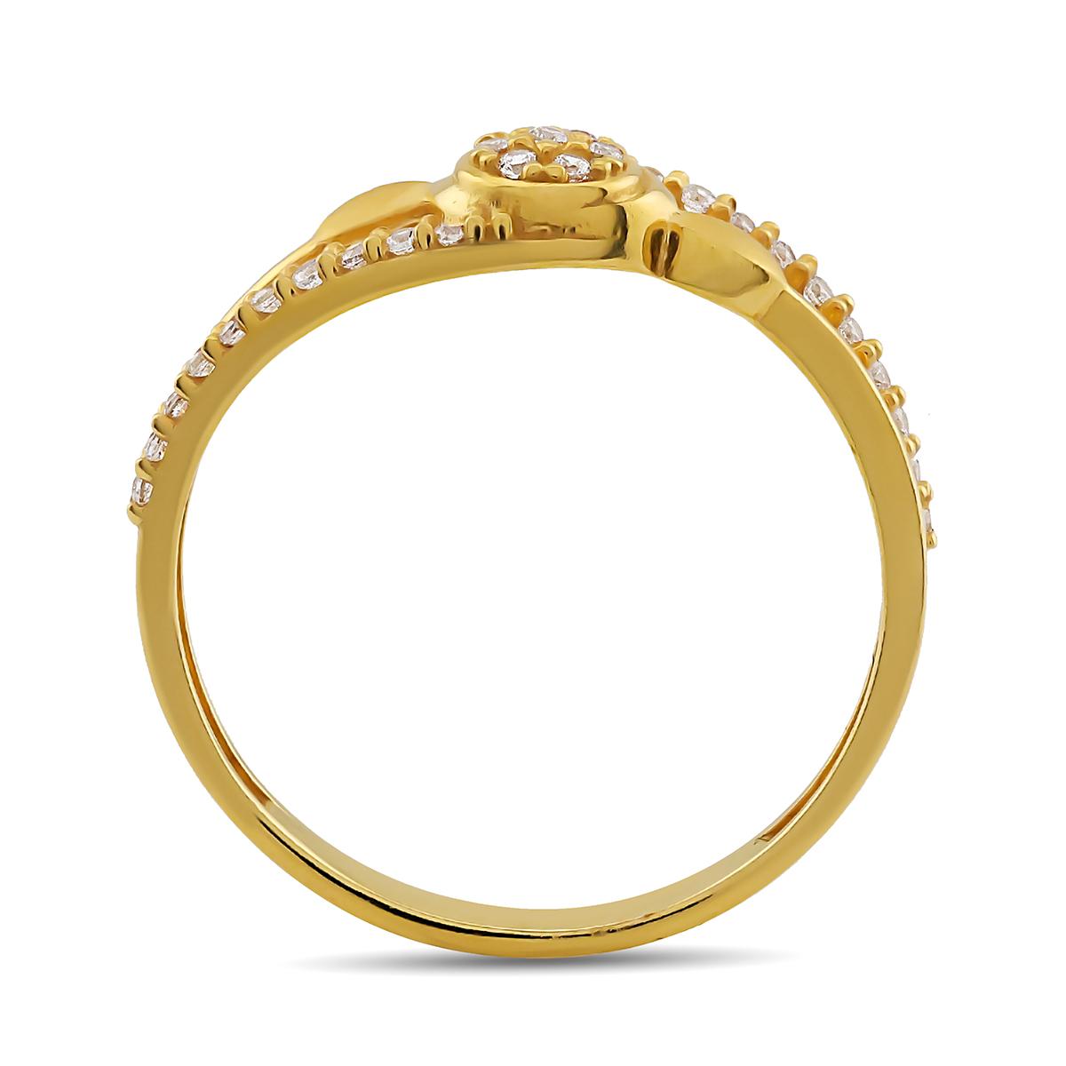 Gold Stone Ring 