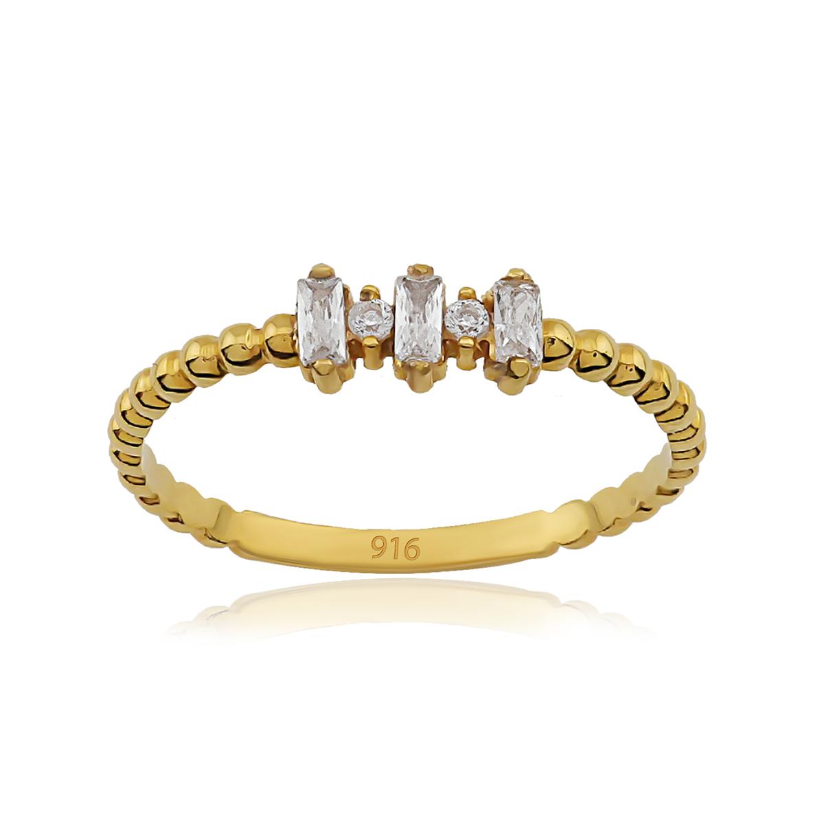 Tri Stone Ring Image
