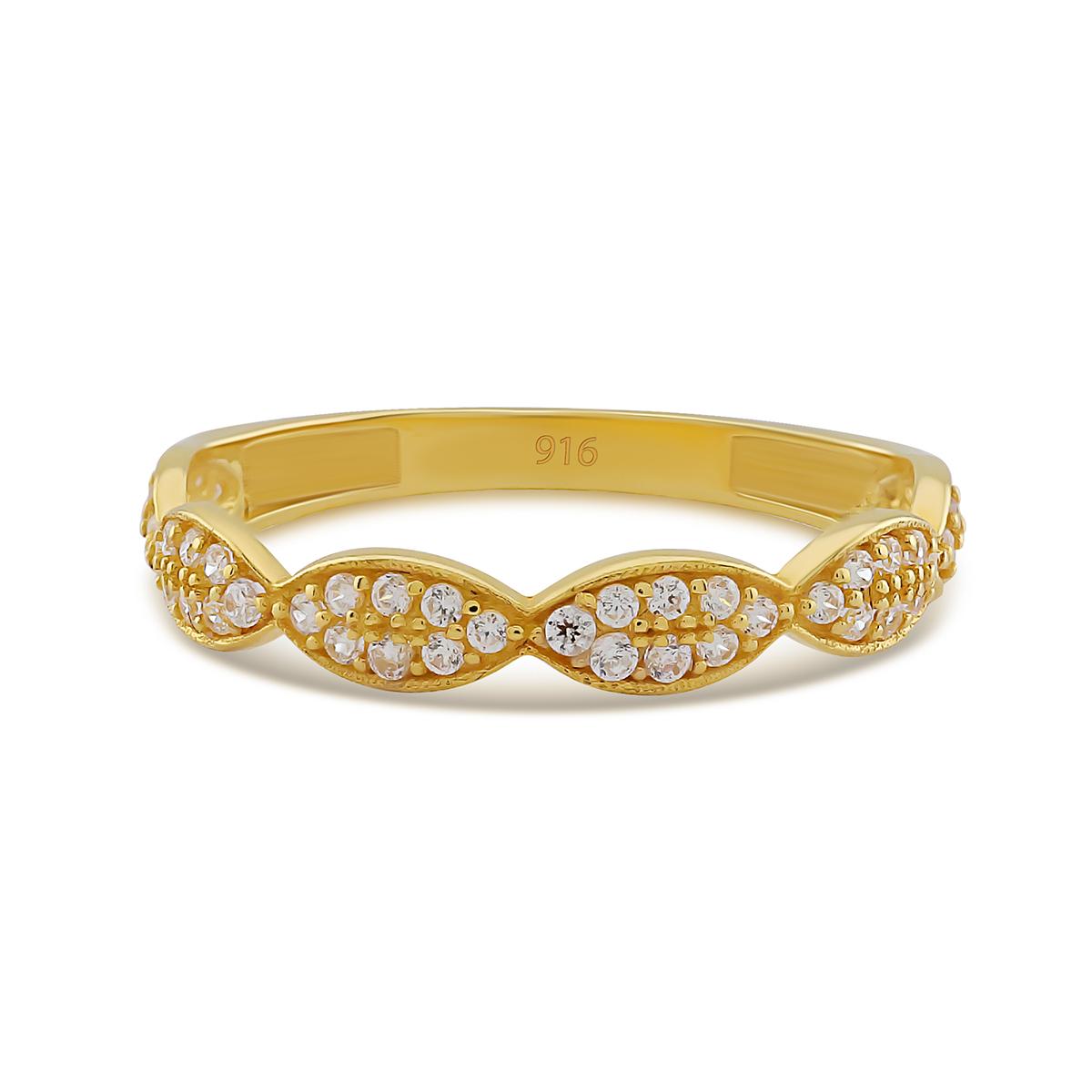 Wave Band Ring