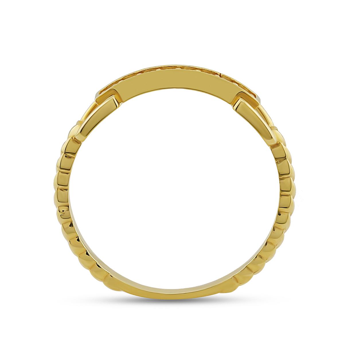 Gold Hook Ring 