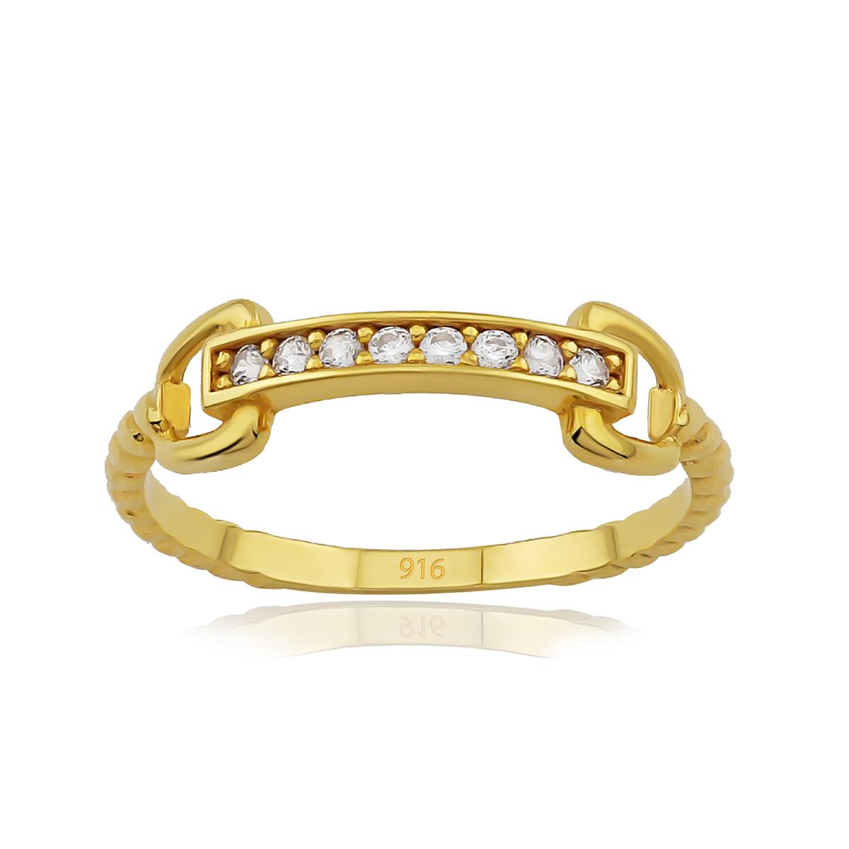 Gold Hook Ring Image