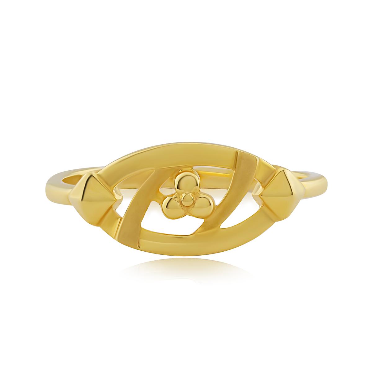 Gold Helix Ring 