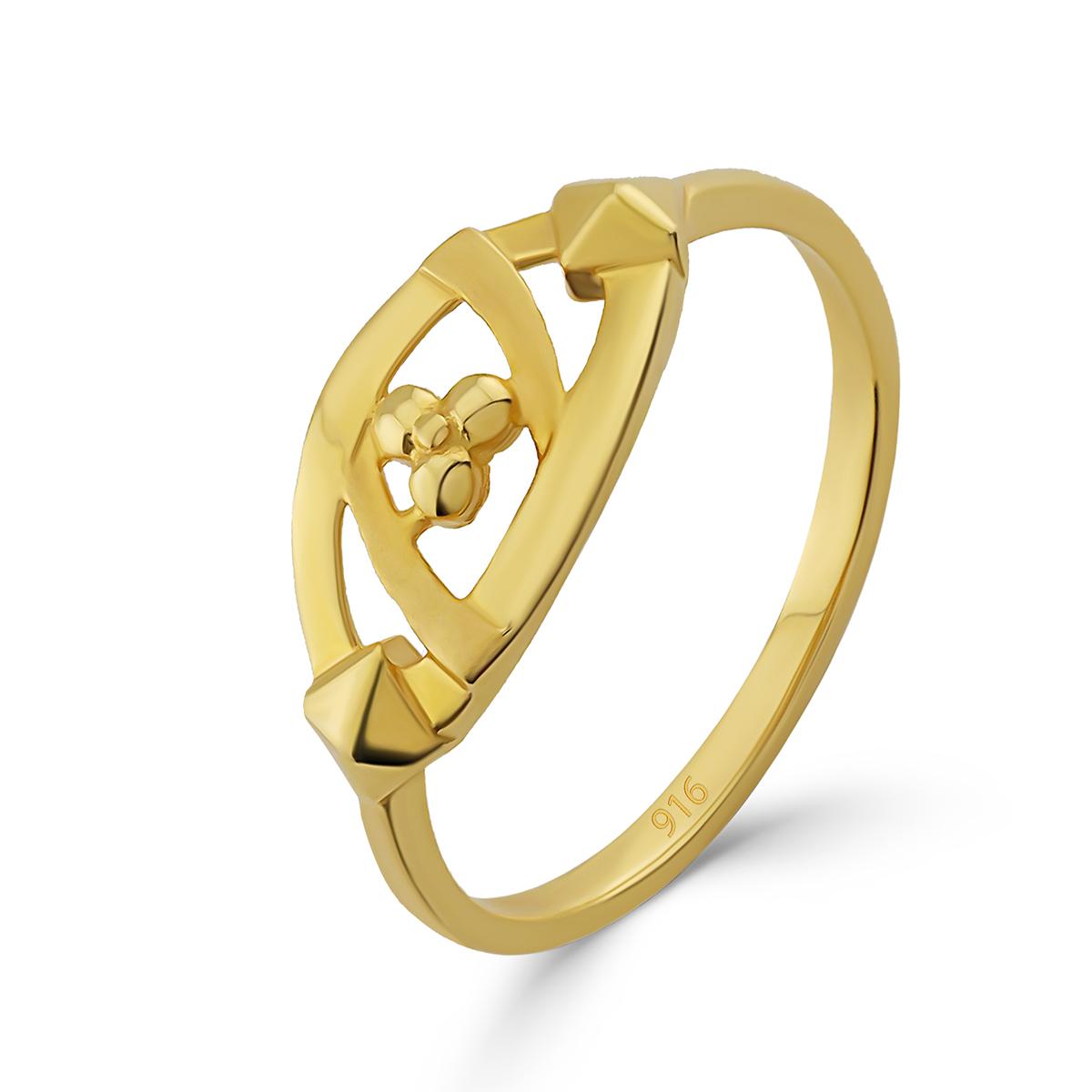 Gold Helix Ring 