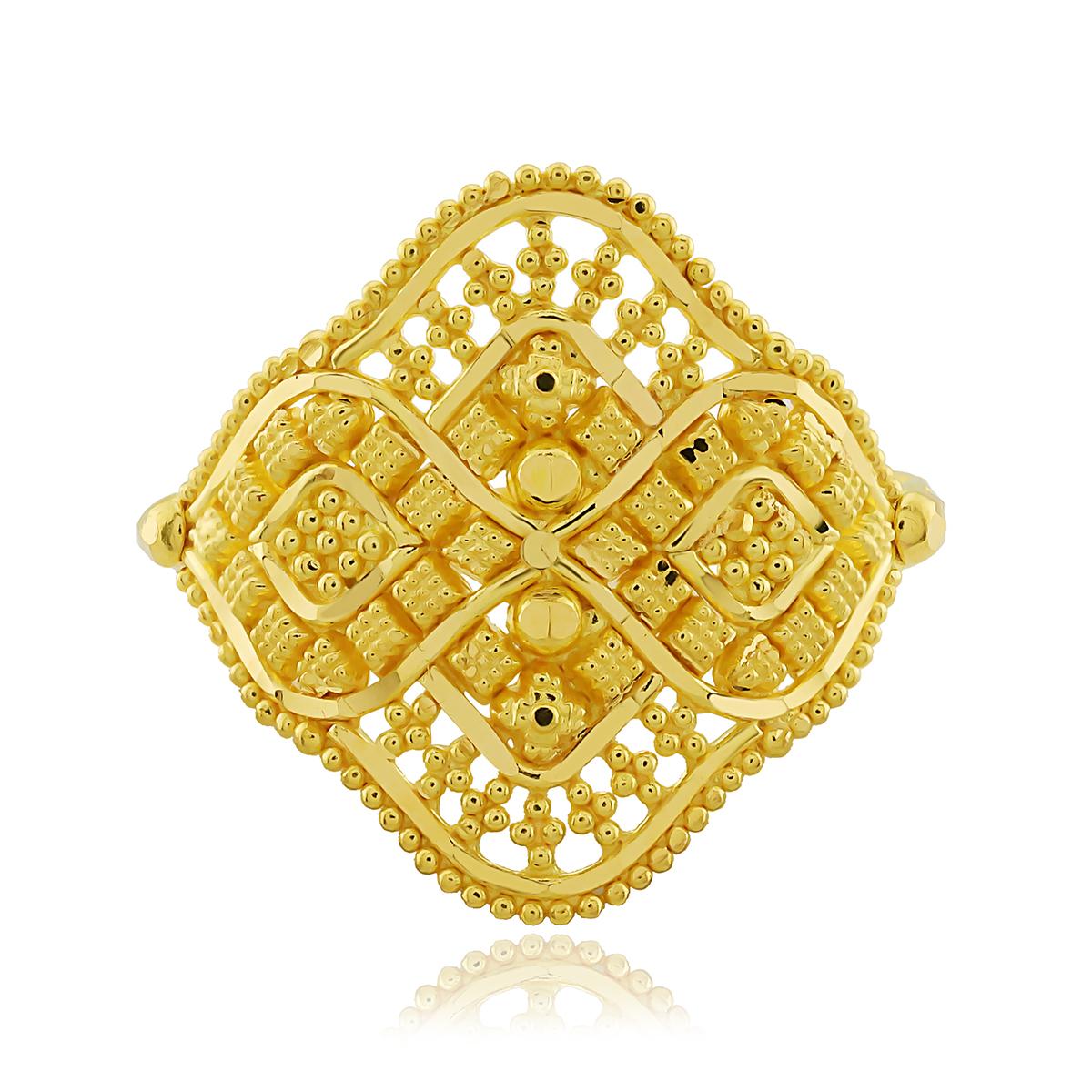  Traditional Filigree Ladies Ring