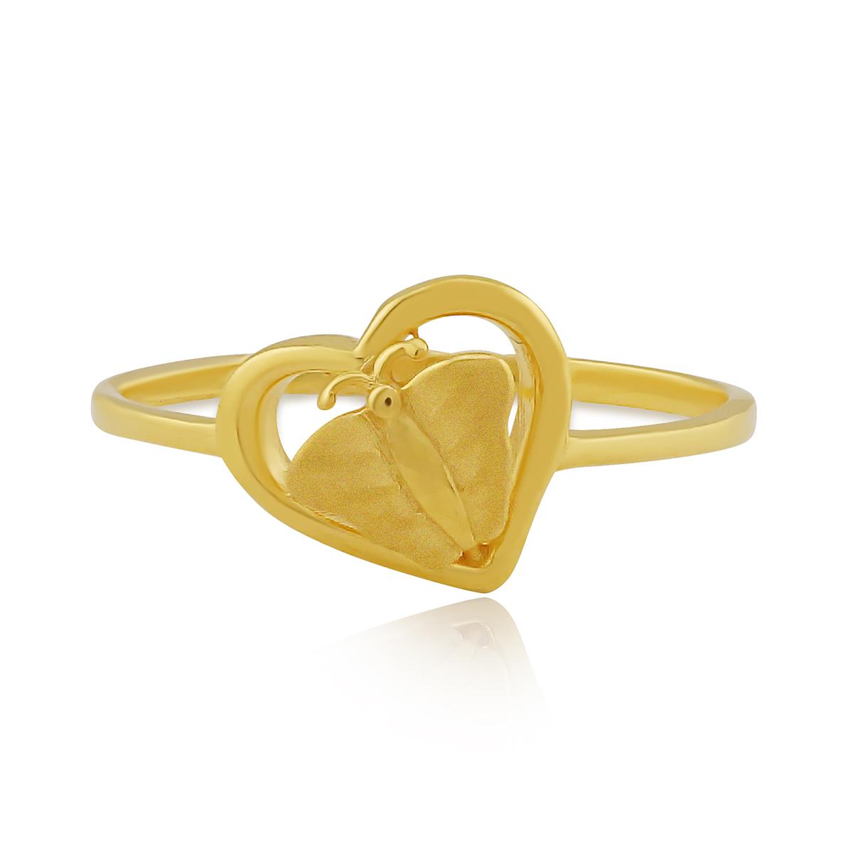 Gold Heart Ring