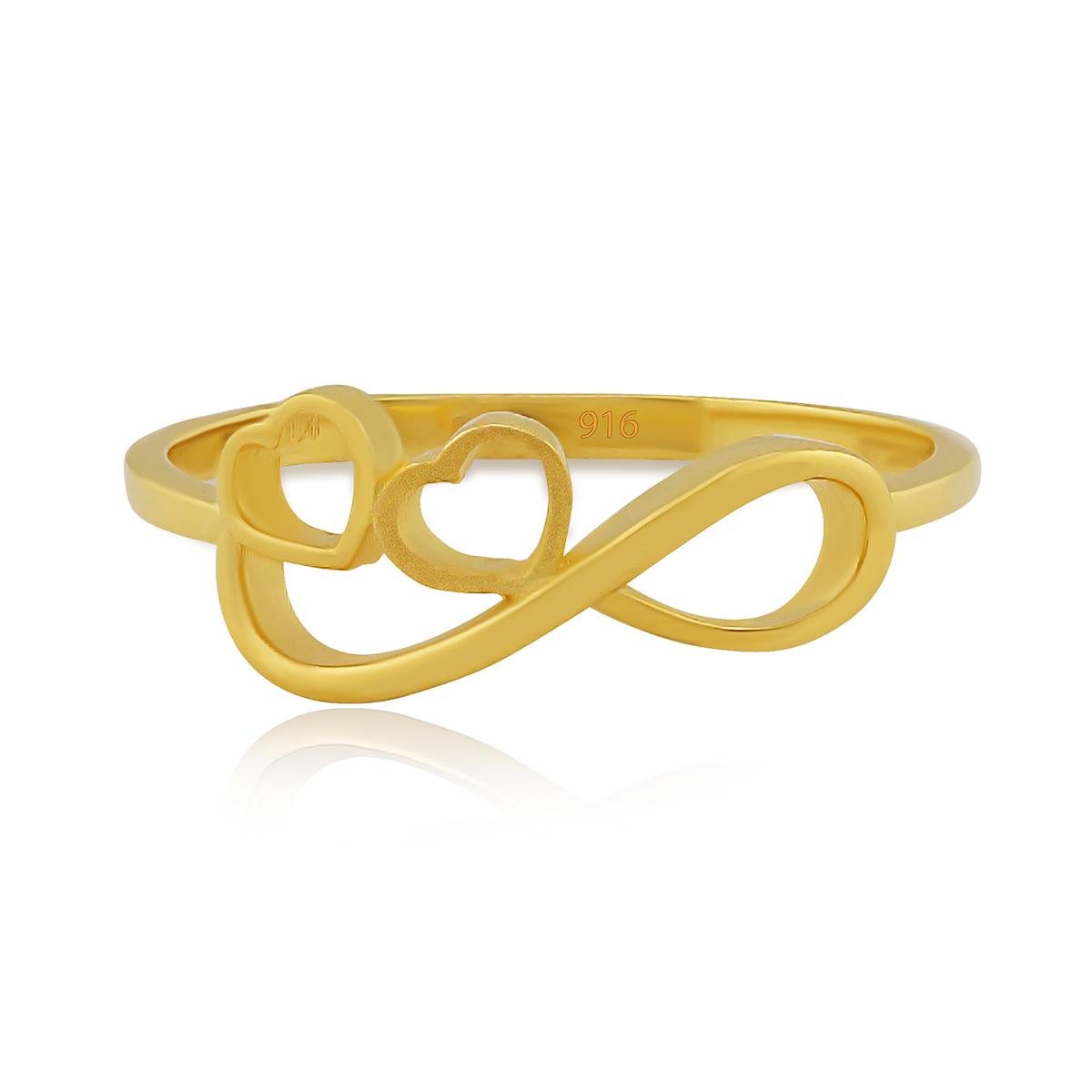 Infinity Heart Ring