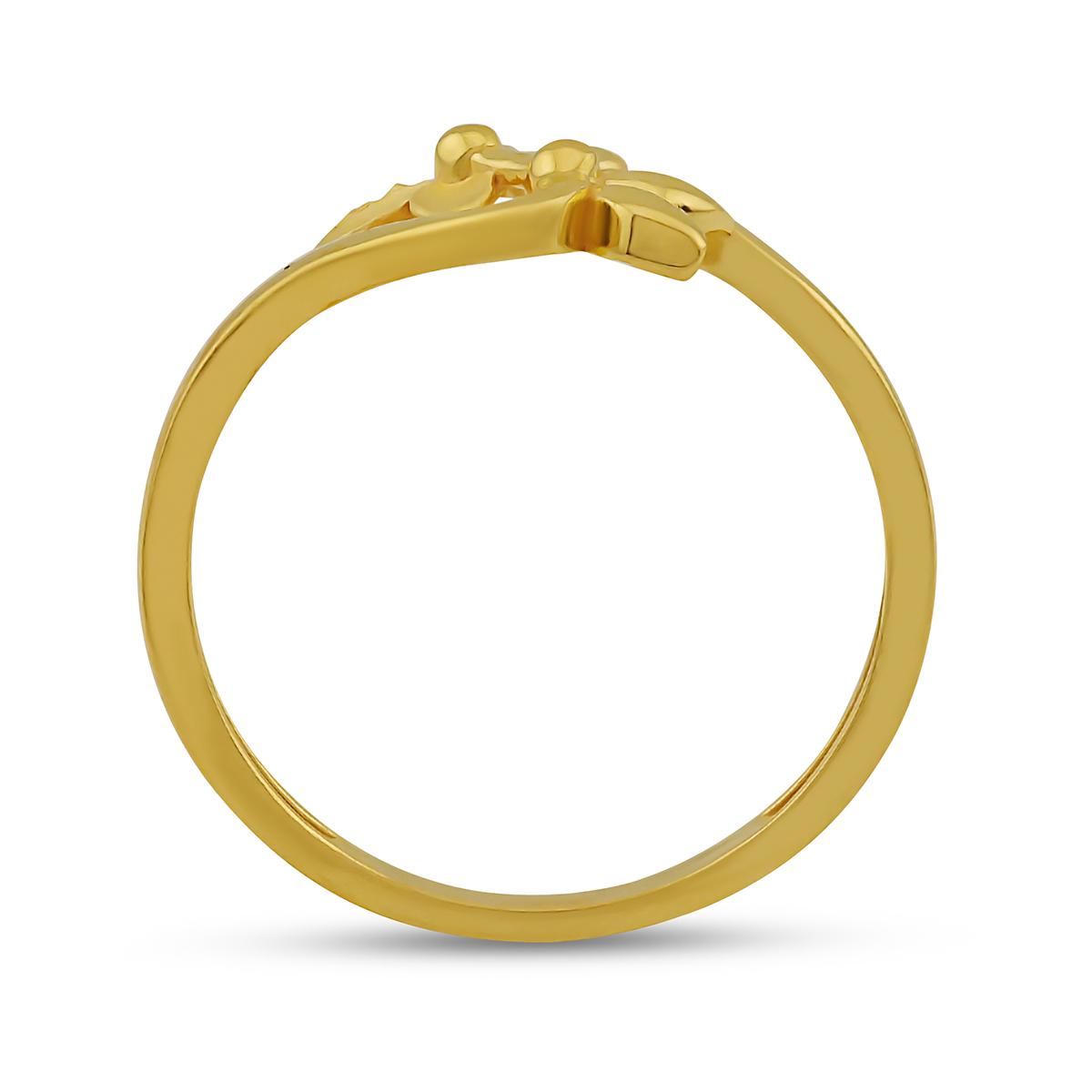  Gold Flower Ring