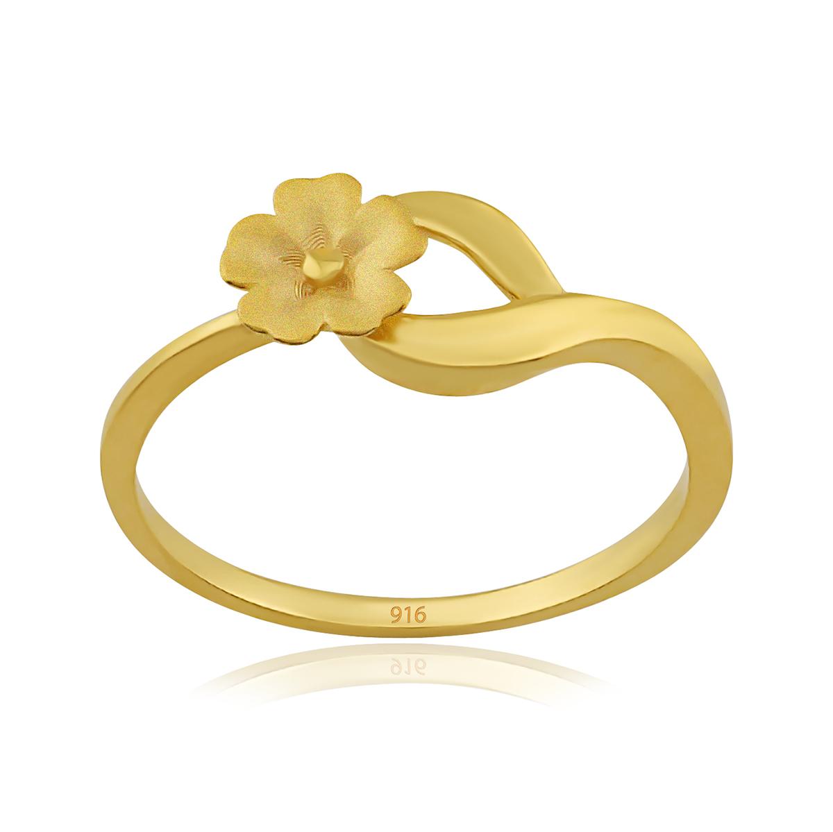 Half Flower Ring Image