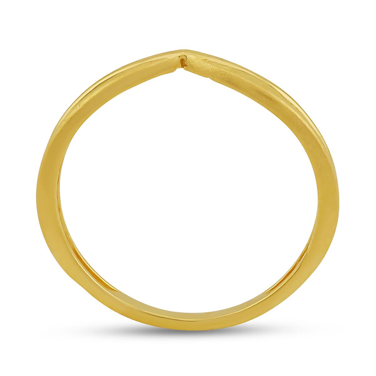 Wishbone Gold Ring