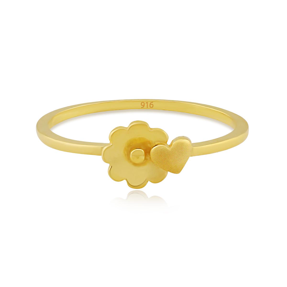 Poppy Gold Ring