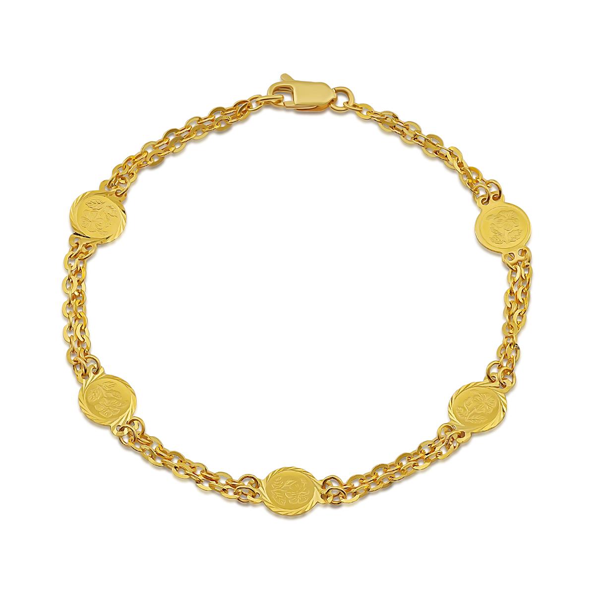 5 Coin Ladies Bracelet Image