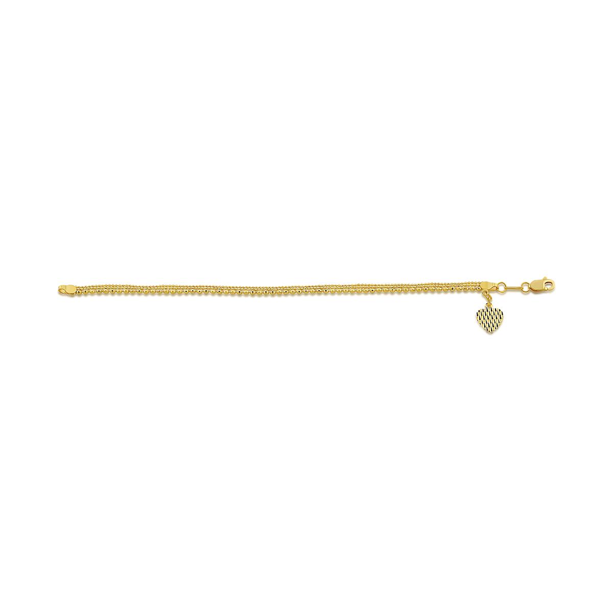 Diamond Cut Mesh Bracelet