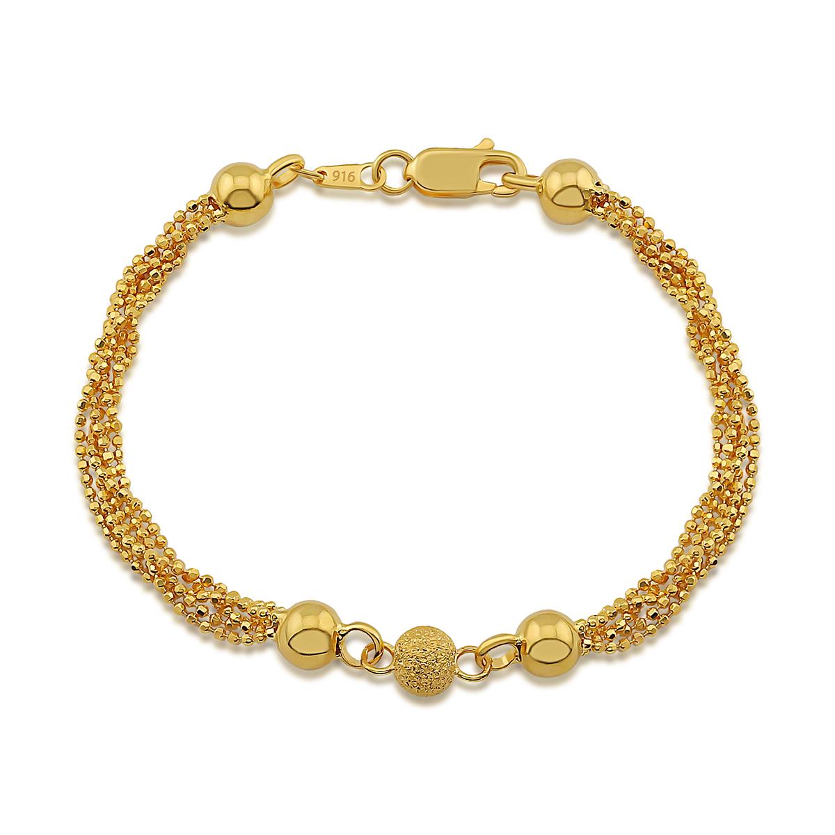 Trinity Chain Bracelet