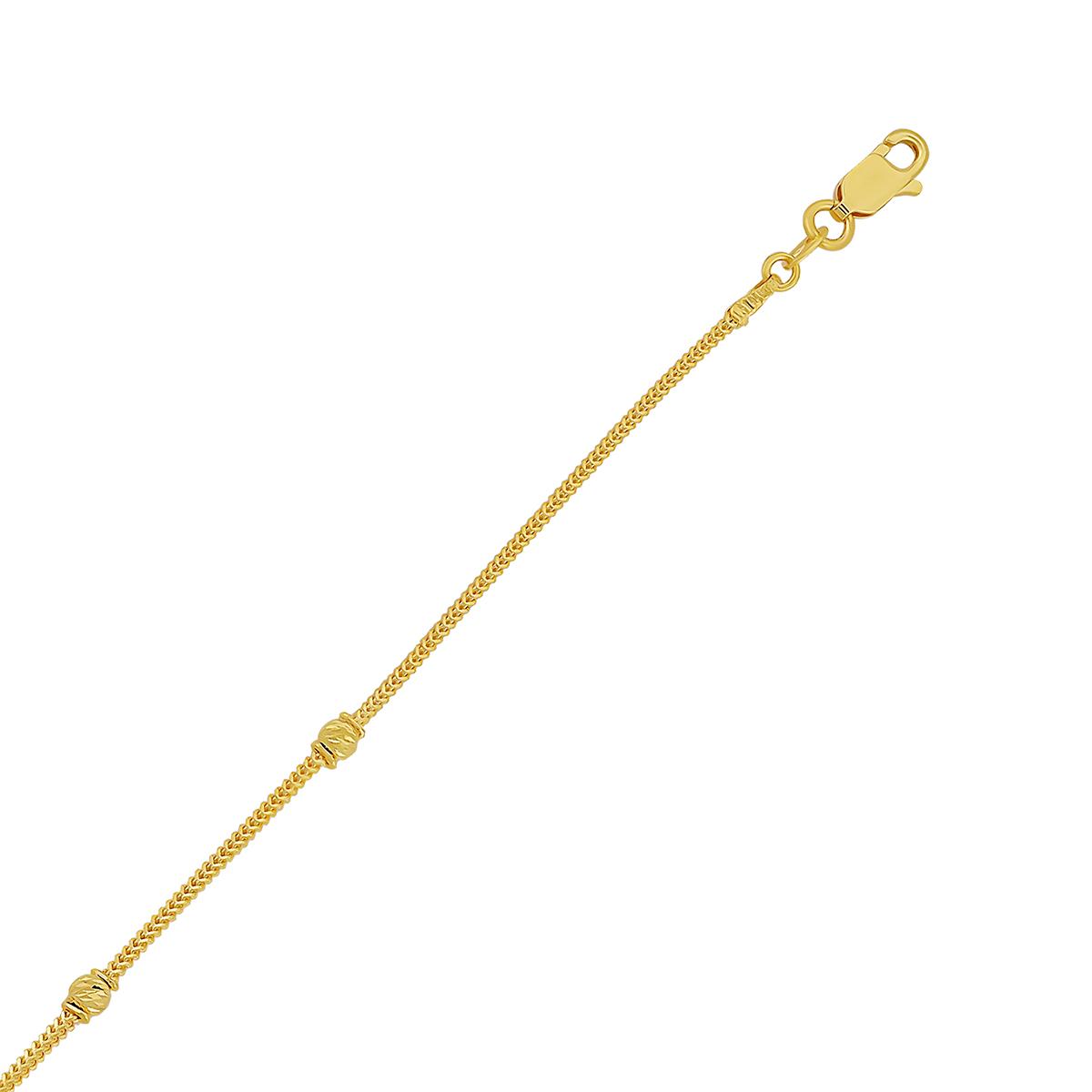 3 Station Gold Bracelet