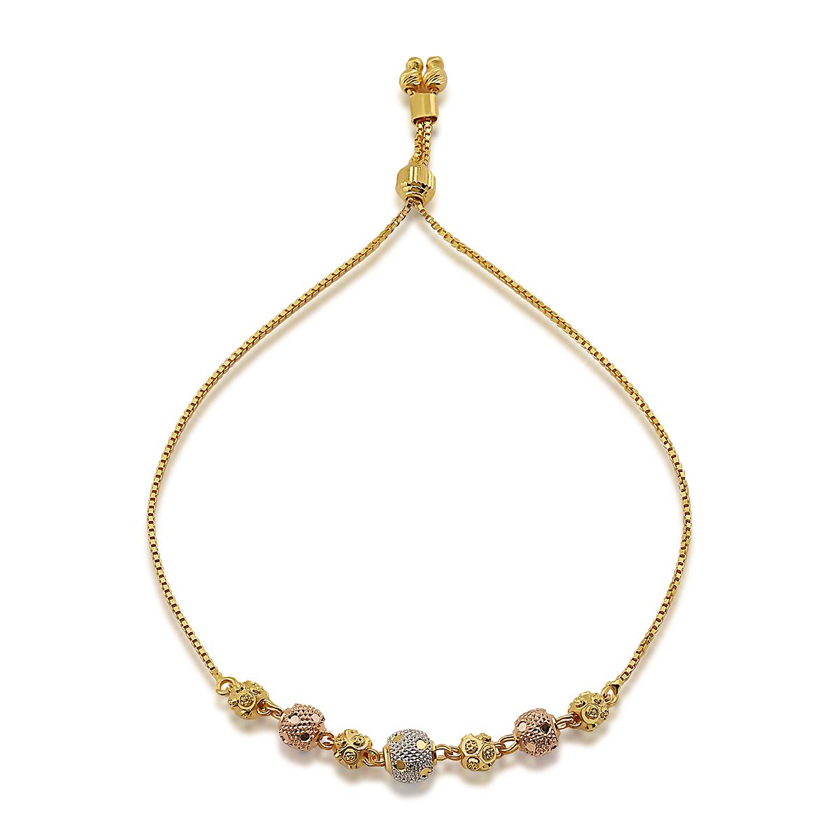 Tri Colour Adjustable Bracelet Image