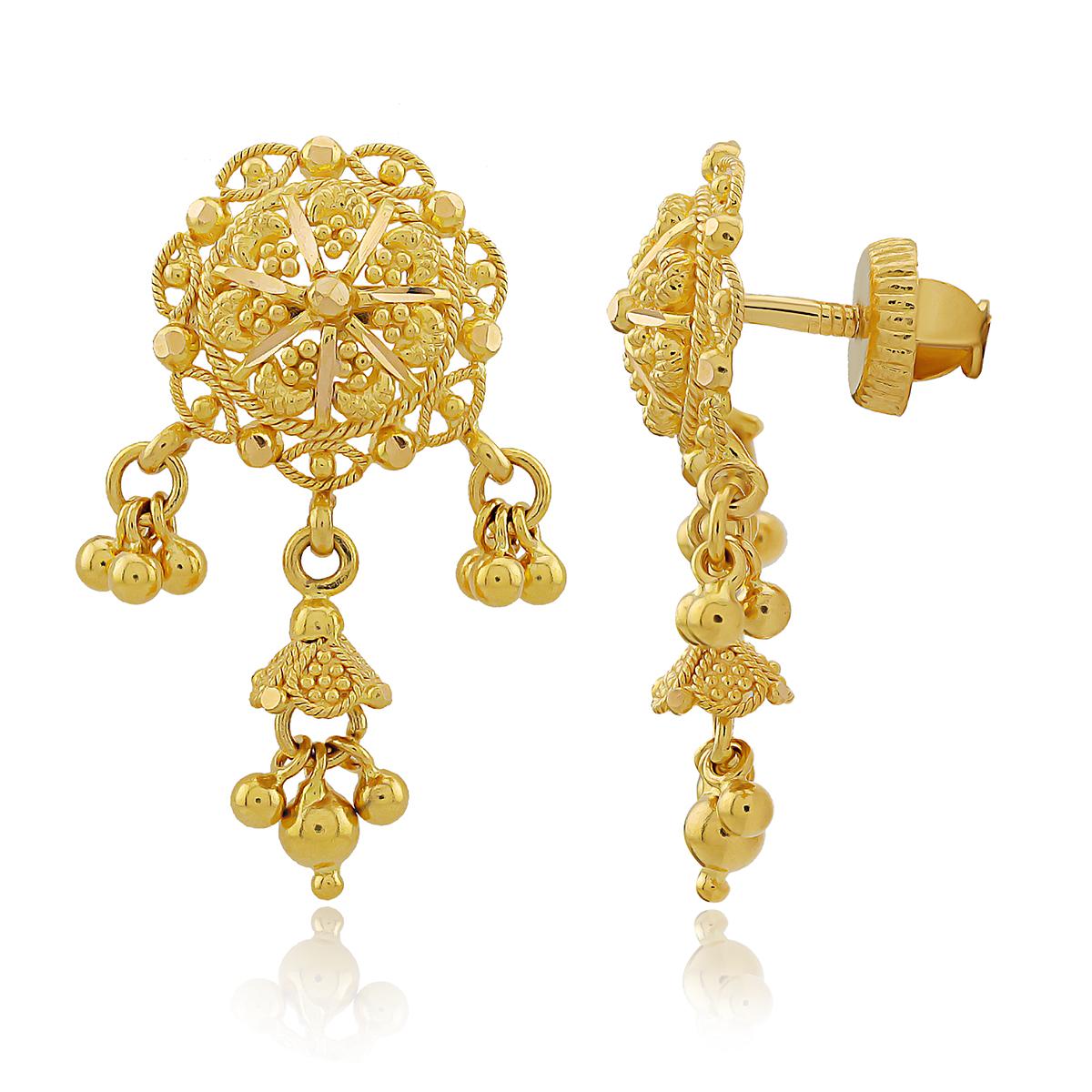 Traditional Tassel Globe Ladies Filligree Tops