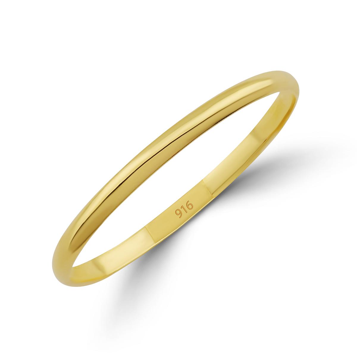 Baby Standard D-Shape High Polish Finish Kara Image