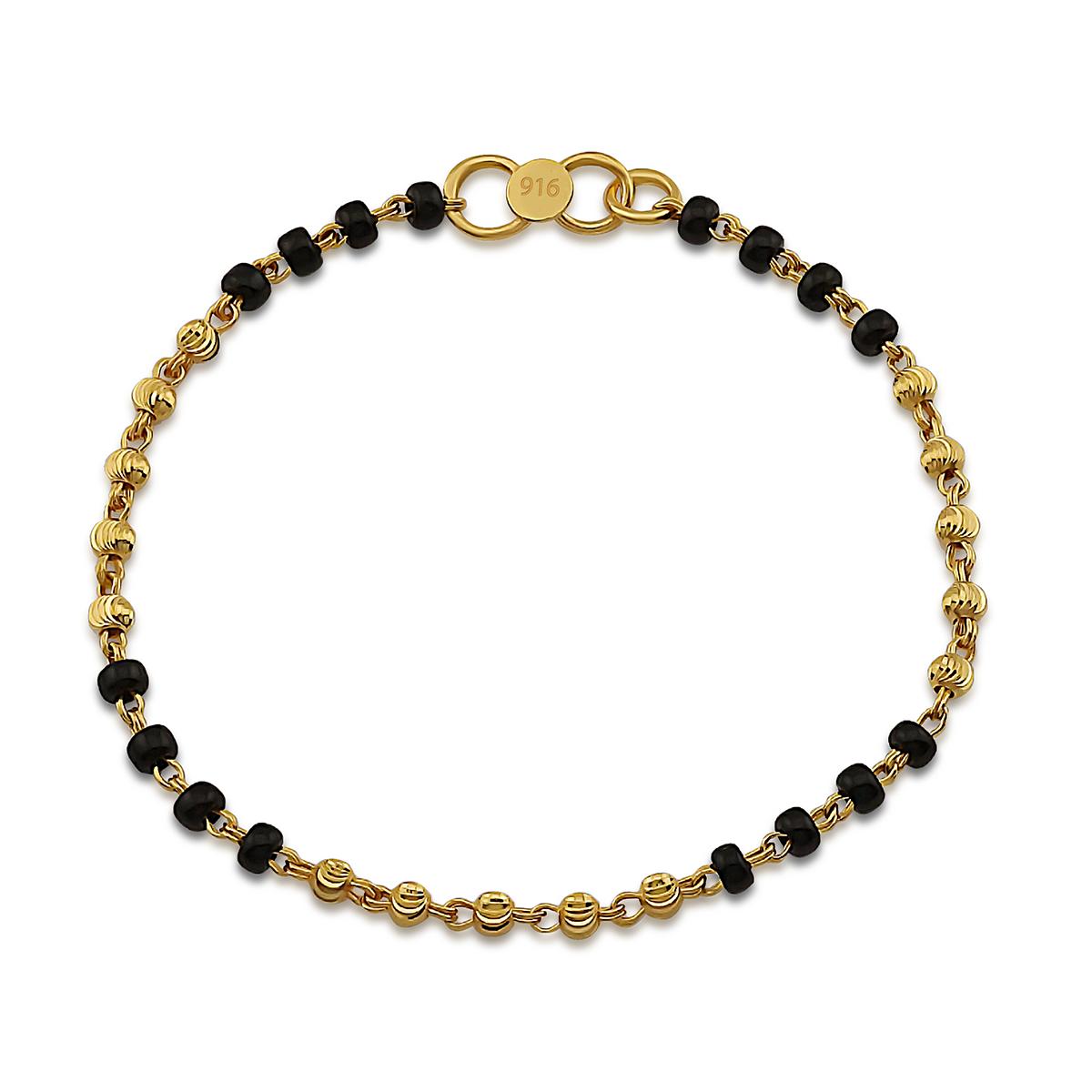 Mangal Sutra Style Baby Bracelet Image