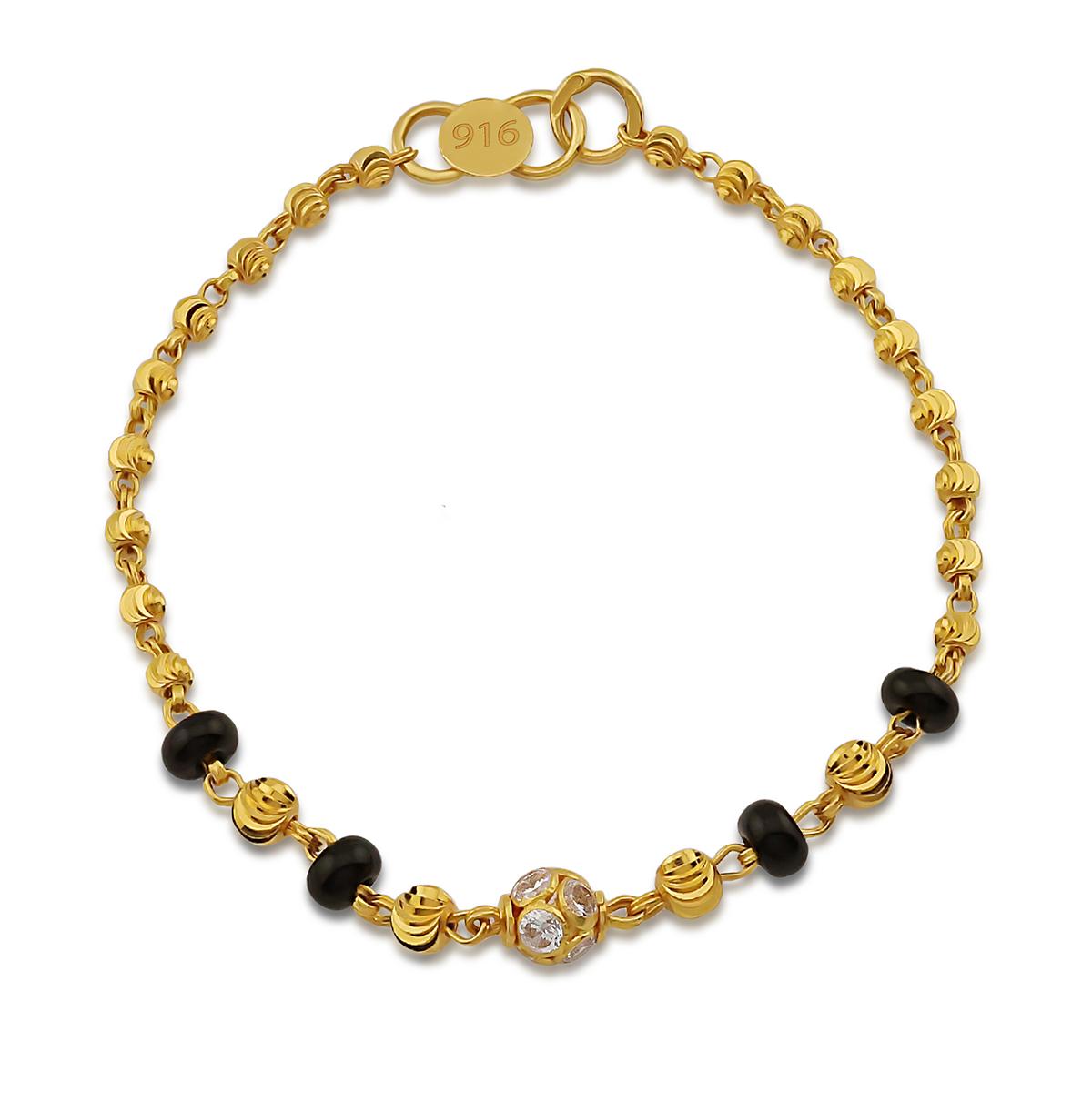 Mangal Sutra Style Baby Bracelet Image