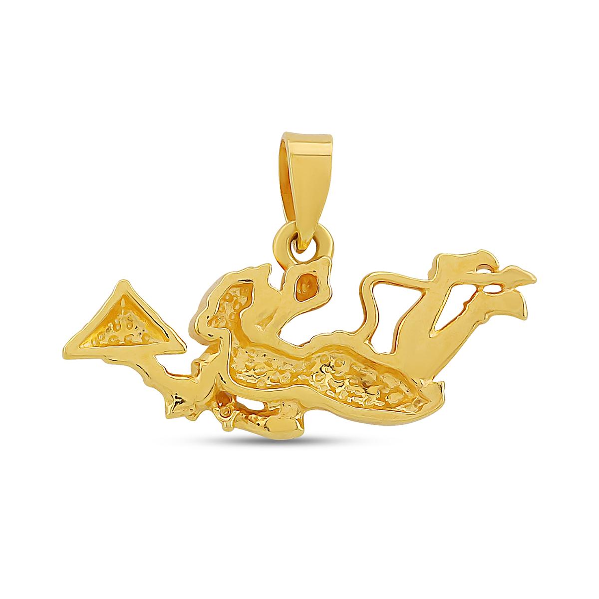 22ct Gold Sanjeevani Hanuman Pendant