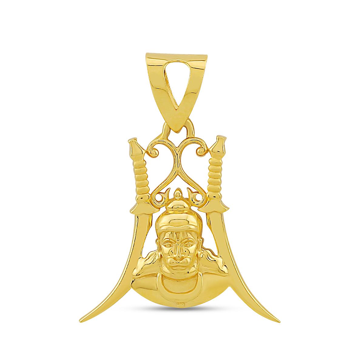 22ct Gold Sacred Balaji Shrine Pendant Image