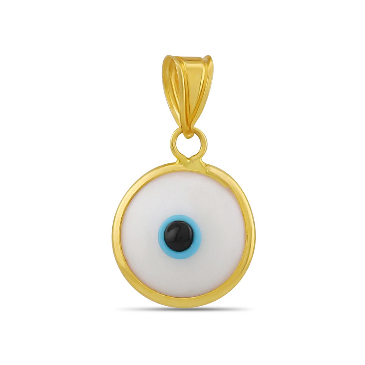 22ct Gold Evil Eye Pendant Image