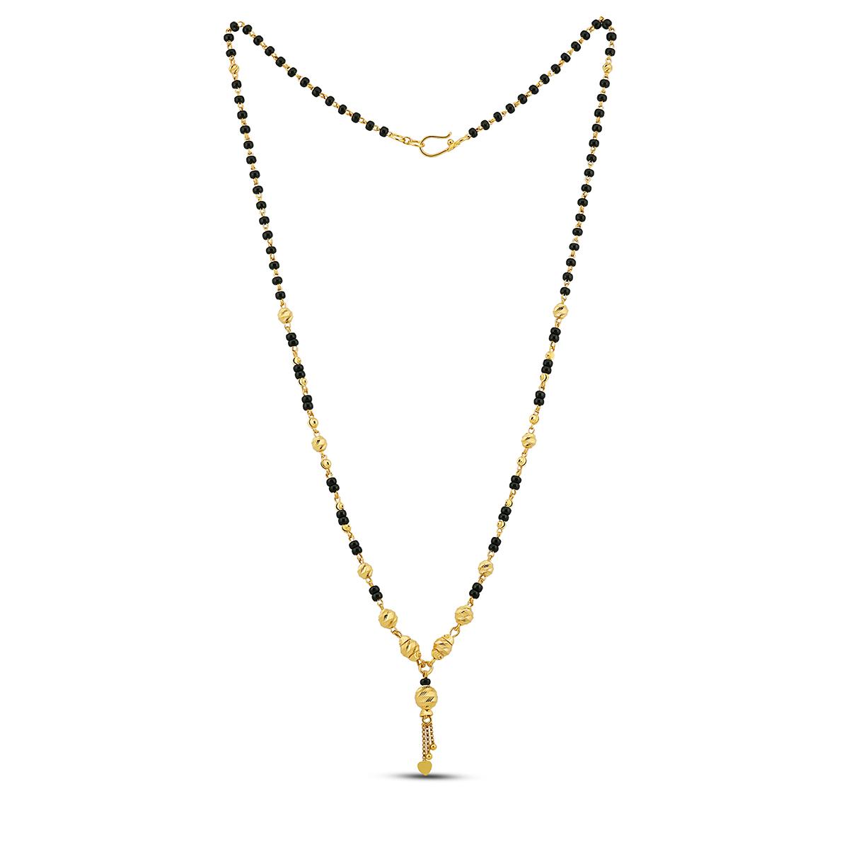 Diamond Cut Mangalsutra Chain Image