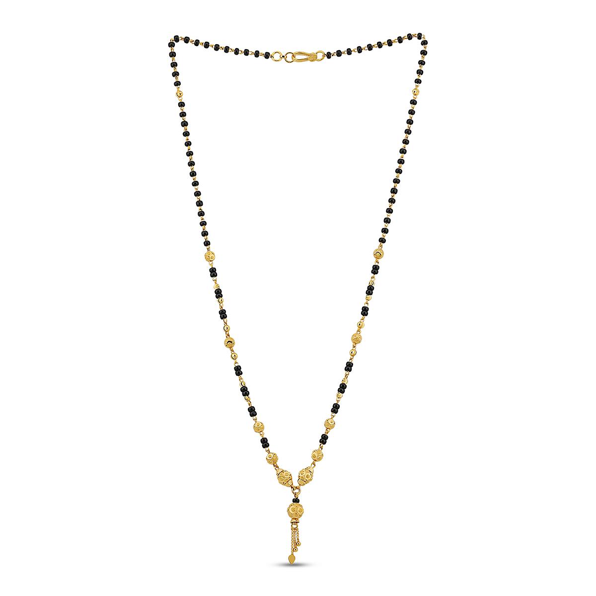 22ct Gold Mangalsutra Chain Image