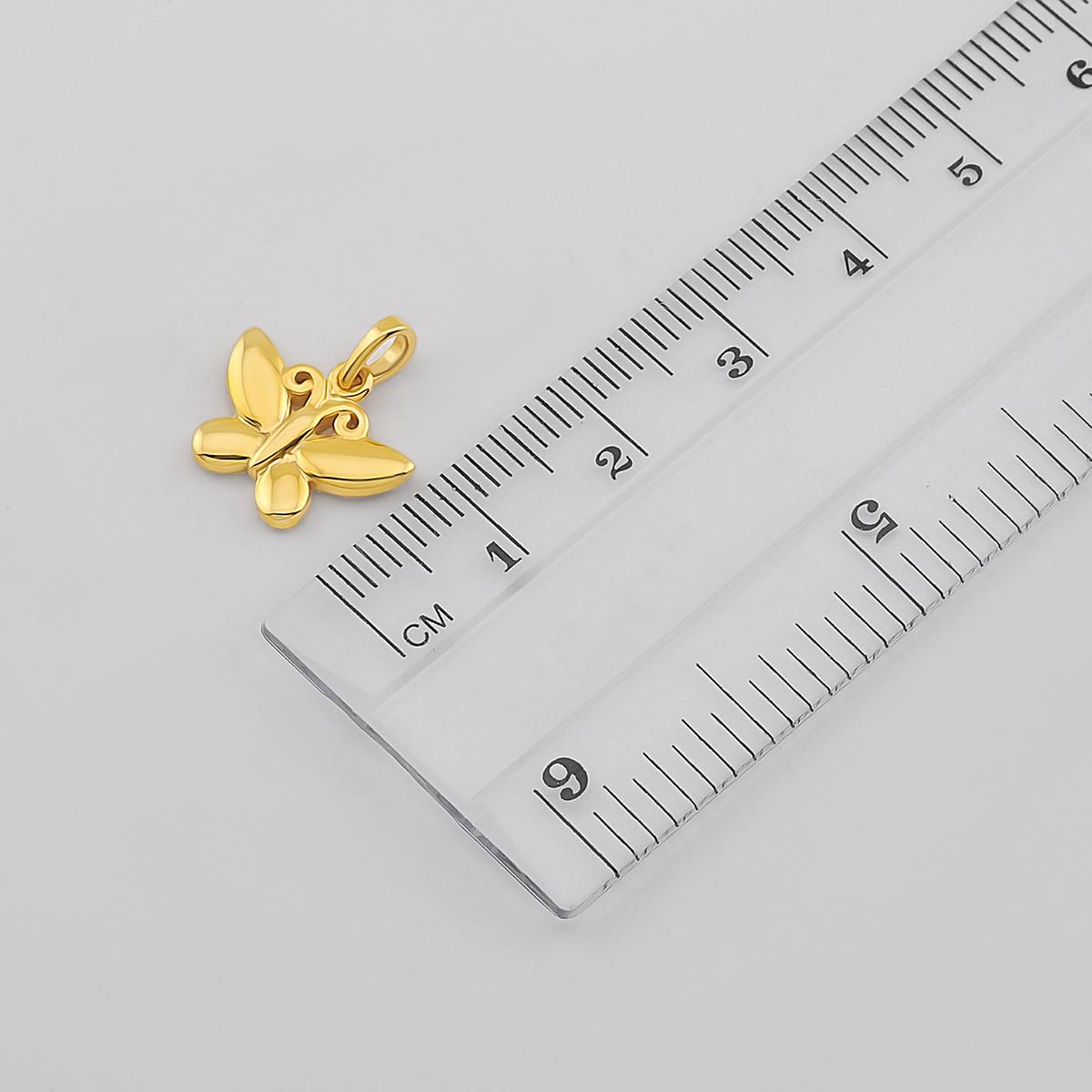 22ct Butterfly Pendant 