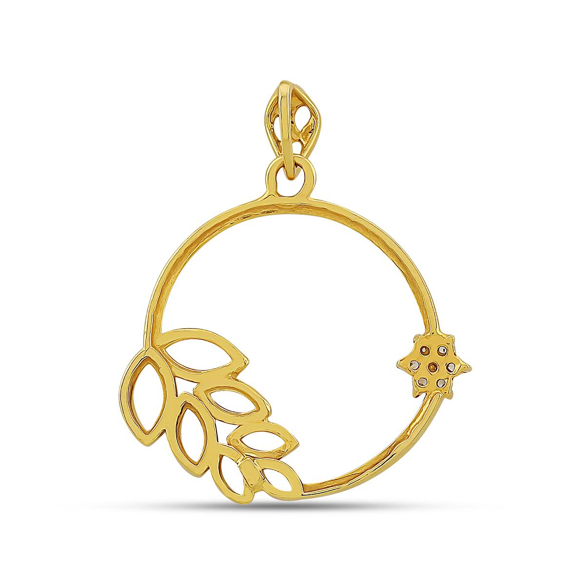 22ct Rhodium Ladies Pendant 