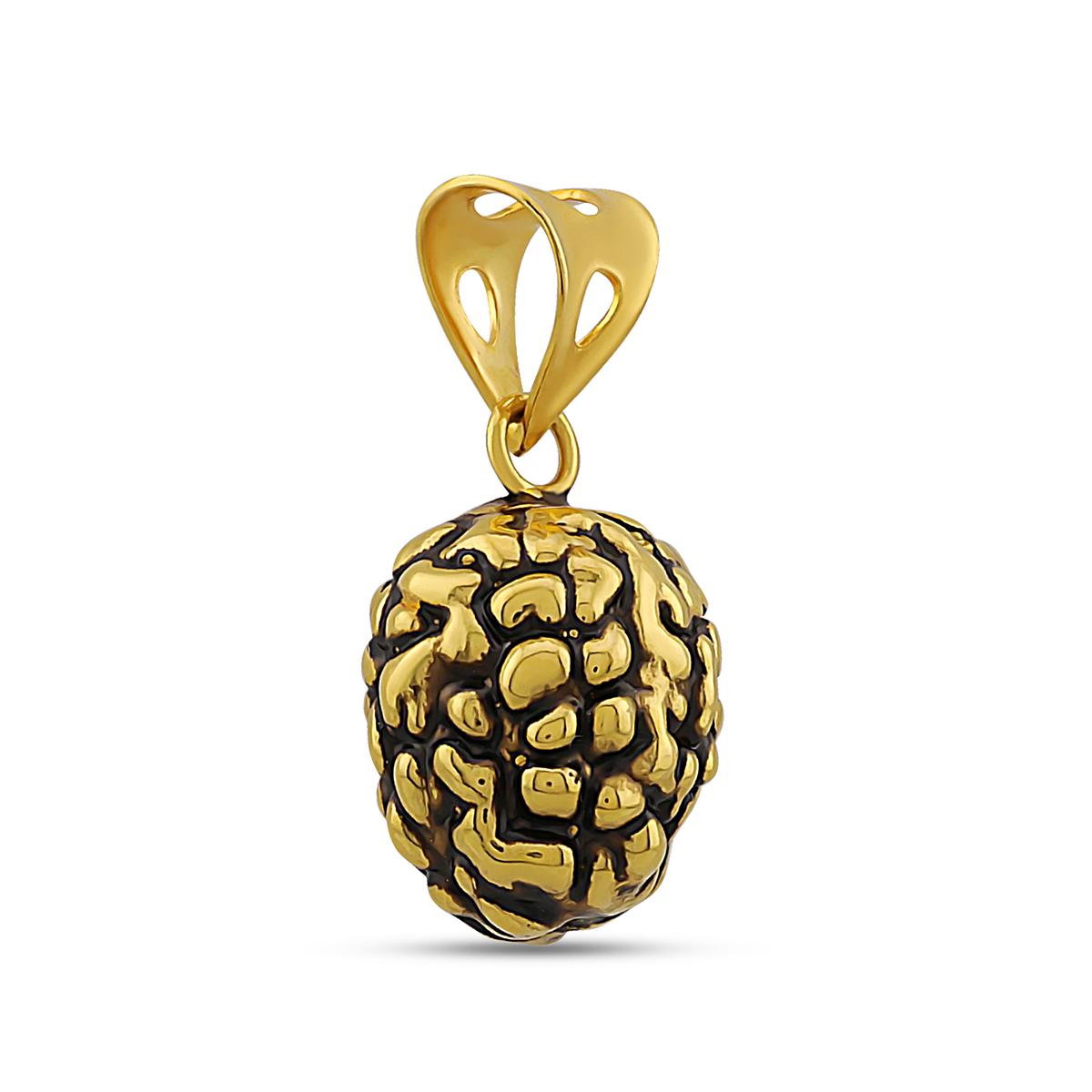 22ct Gold Rudraksha Pendant 