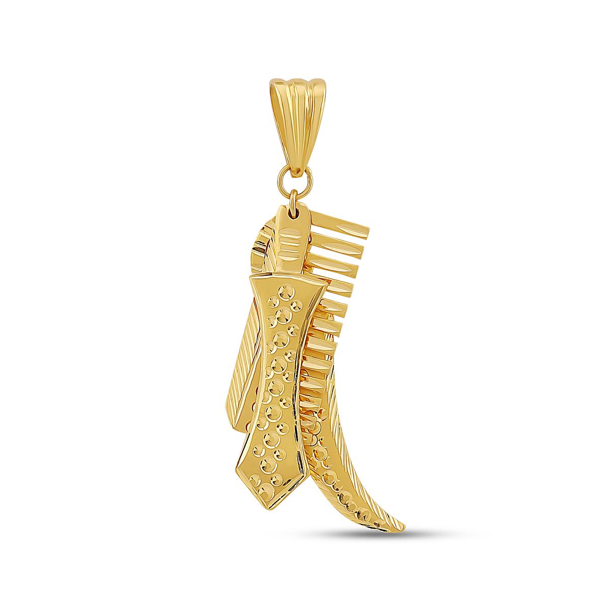 Large Kirpan, Kanga, Khanda Pendant 
