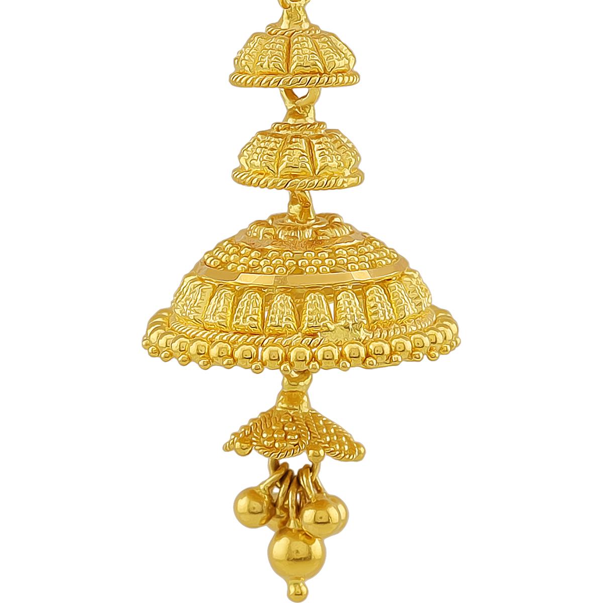 Heritage 22ct Gold Indian Jhumkas