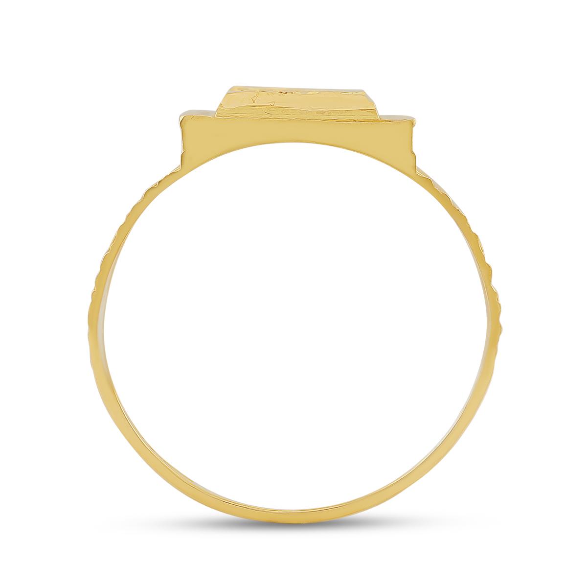 22ct Gold Indian Gents Ring