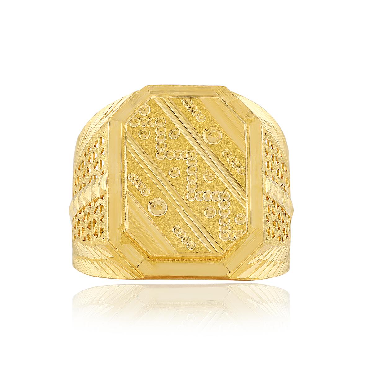 Classic 22ct Gold Men’s Ring
