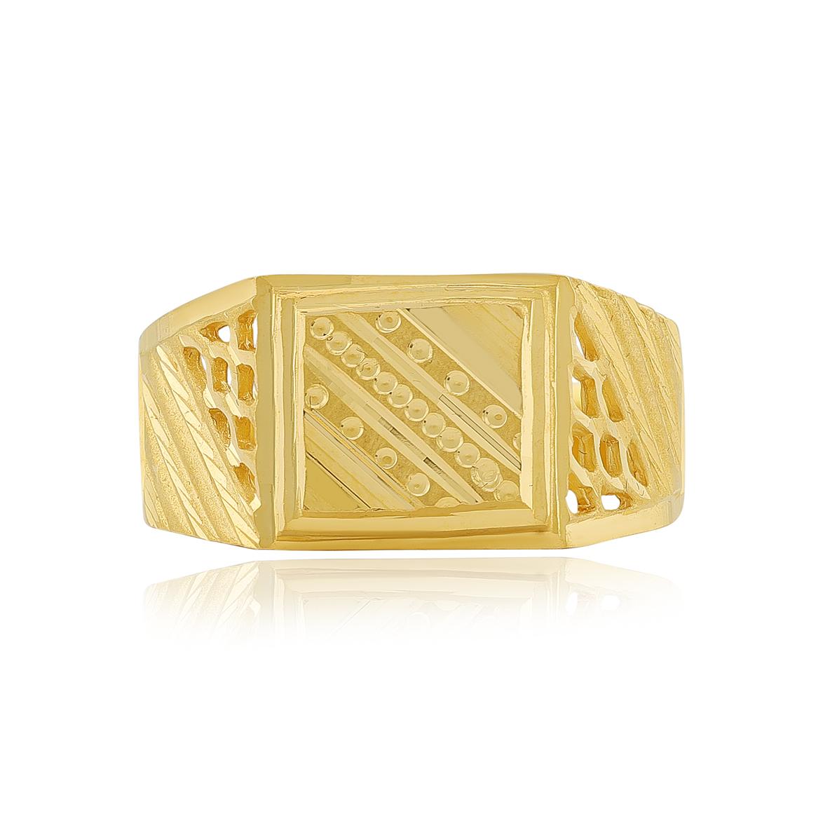 Elegant 22ct Gold Men’s Ring
