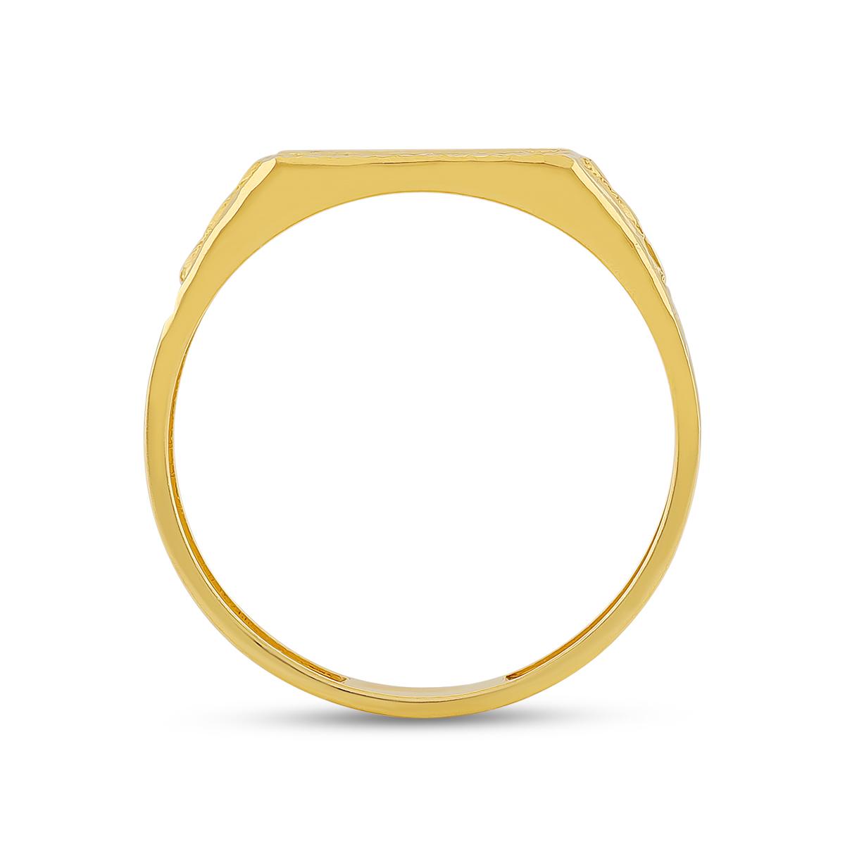 Lightweight 22ct Gold Signet Ring
