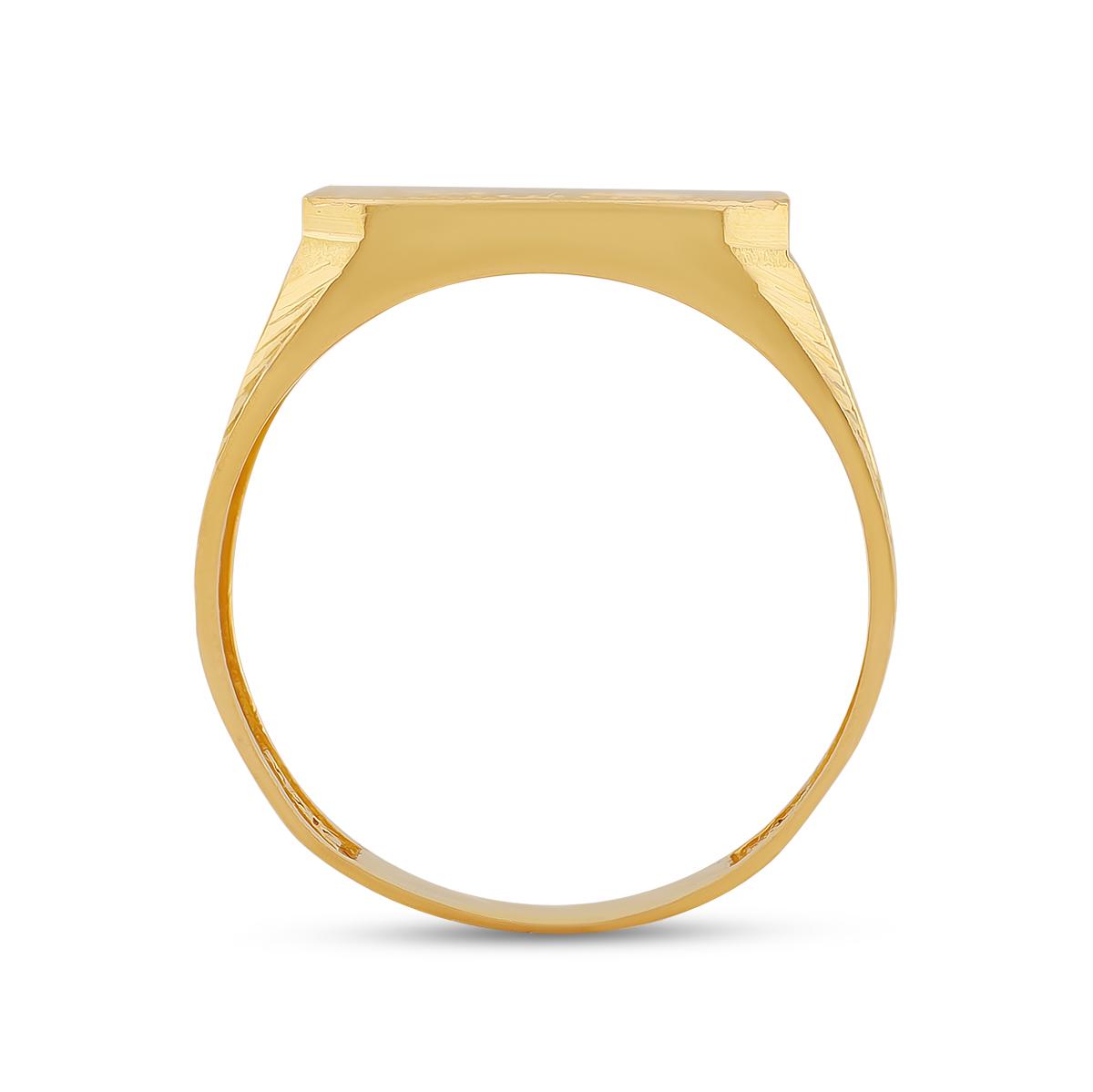 Traditional 22ct Gold Gents Ring